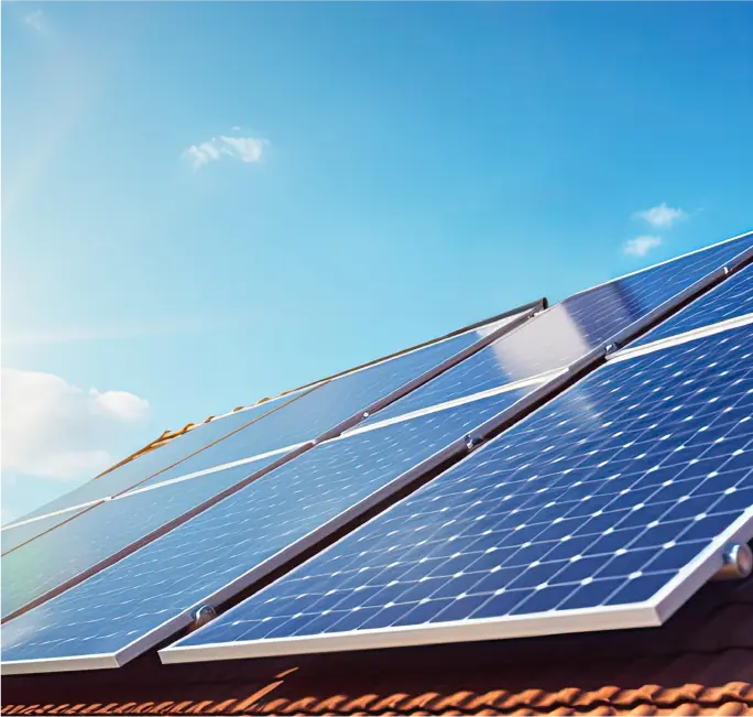 A solar panel installed on a roof in Malaysia, representing Solartech’s focus on long-term cost savings and return on investment through low-maintenance solar PV systems.